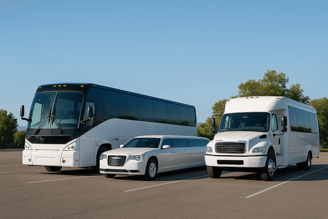Charter Bus Rental Fontana CA