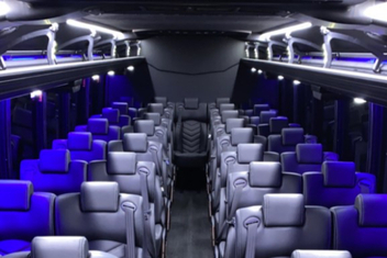 Fontana Charter Bus Interior
