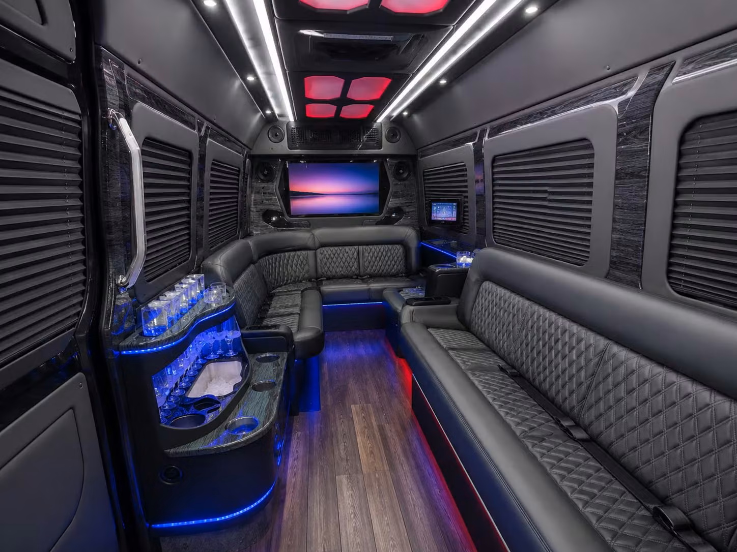 airport shuttle bus rentals for military government groups traveling through ontario international airport
