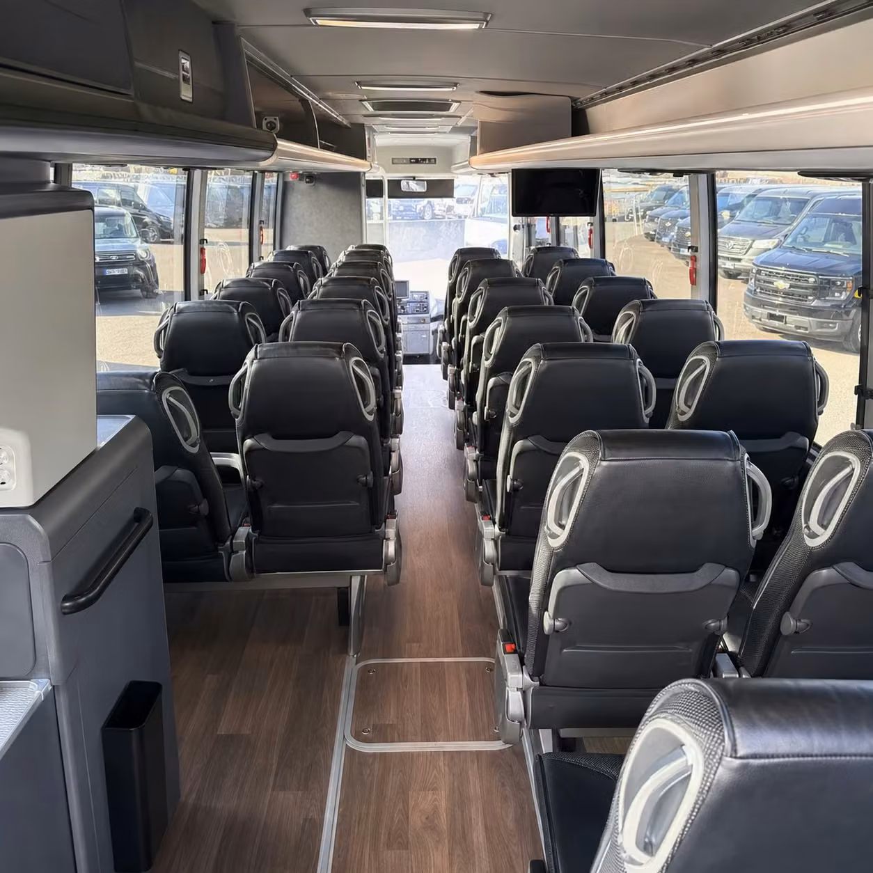 fontana charter bus interior gallery