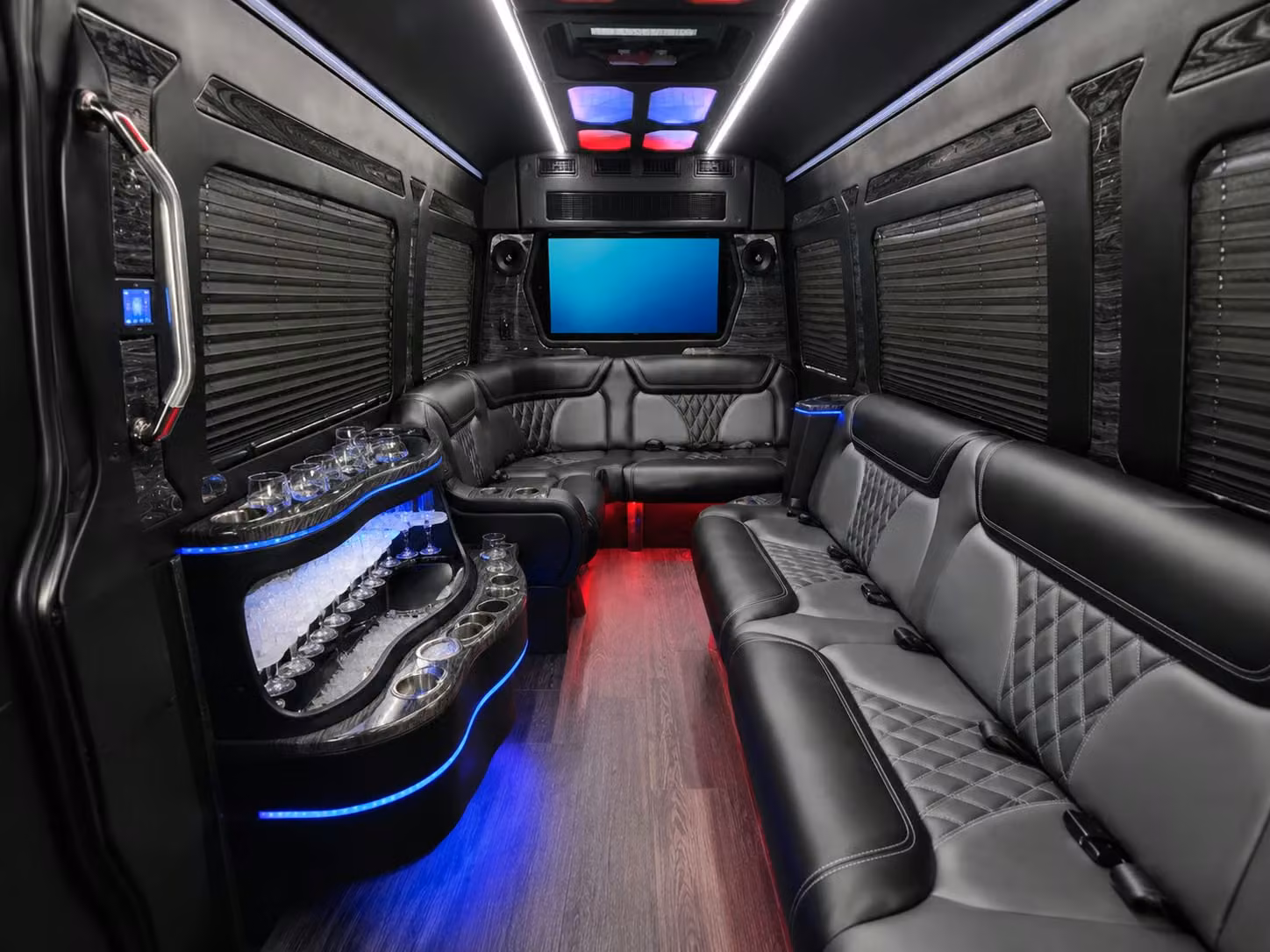 group transportation for fontana corporate retreats and team building events