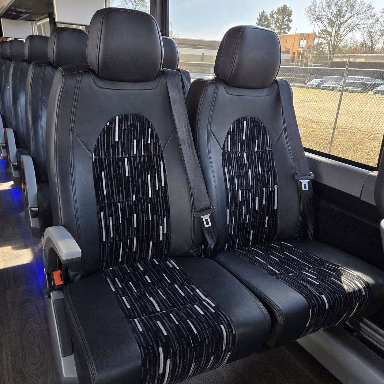 long distance military charter bus rentals from fontana to bases across california