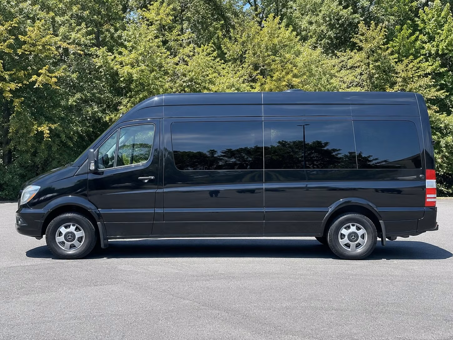 sprinter van with driver